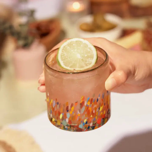 Segunda Vida Artistico Recycled Glass Tumblers - Set of 2