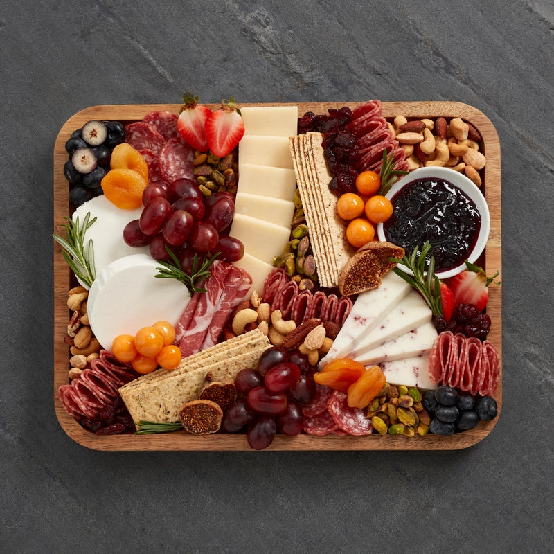 Faberware Acacia Cutting Board with Locking Lid