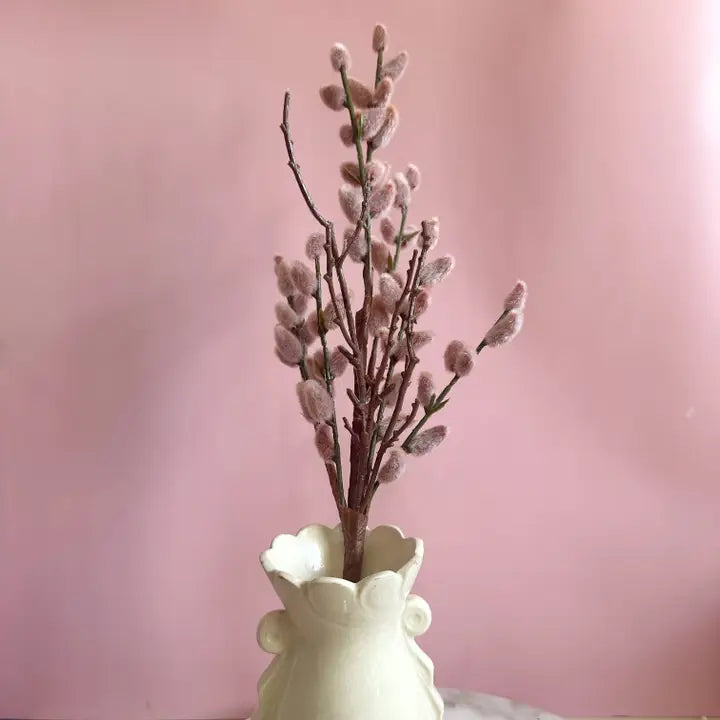 Pink Fuzzy Wuzzy- faux filler (Pussy Willows)