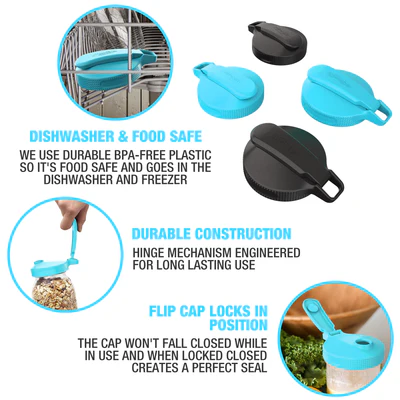 Multi Tops - Sip, Pour and Store Lids