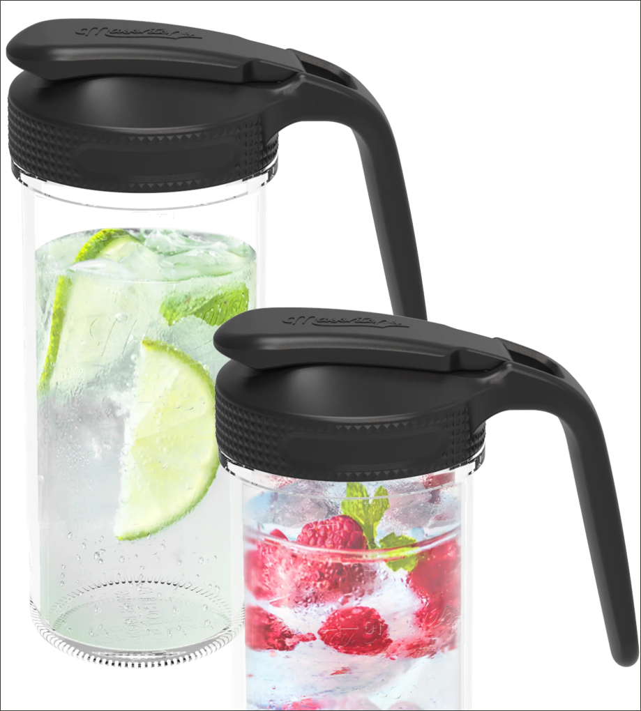 Multi Top Flip Cap Pitcher Lid with Handle